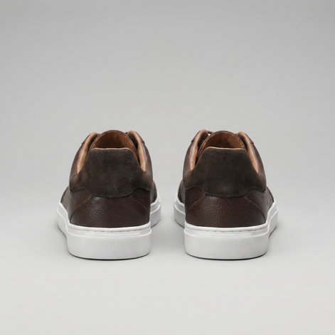 Men's Low-Top Leather Sneakers