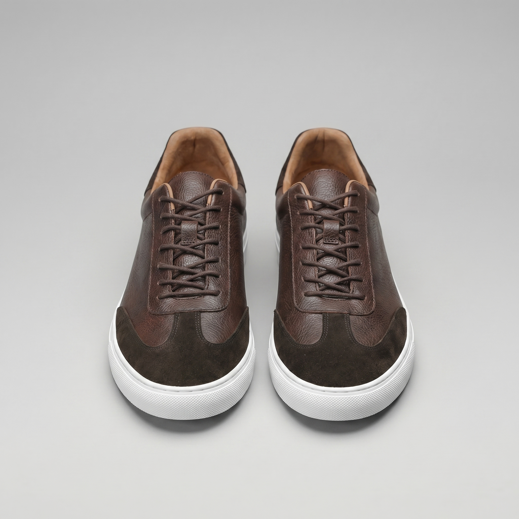 Men's Low-Top Leather Sneakers