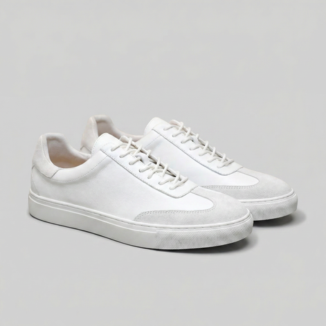 Men's Low-Top Leather Sneakers