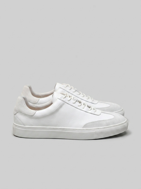 Men's Low-Top Leather Sneakers