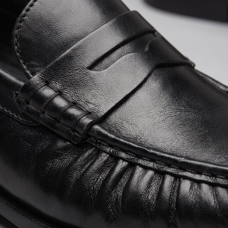 Men's Microfiber Penny Loafers