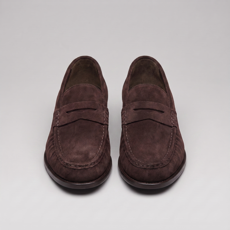 Men's Microfiber Penny Loafers