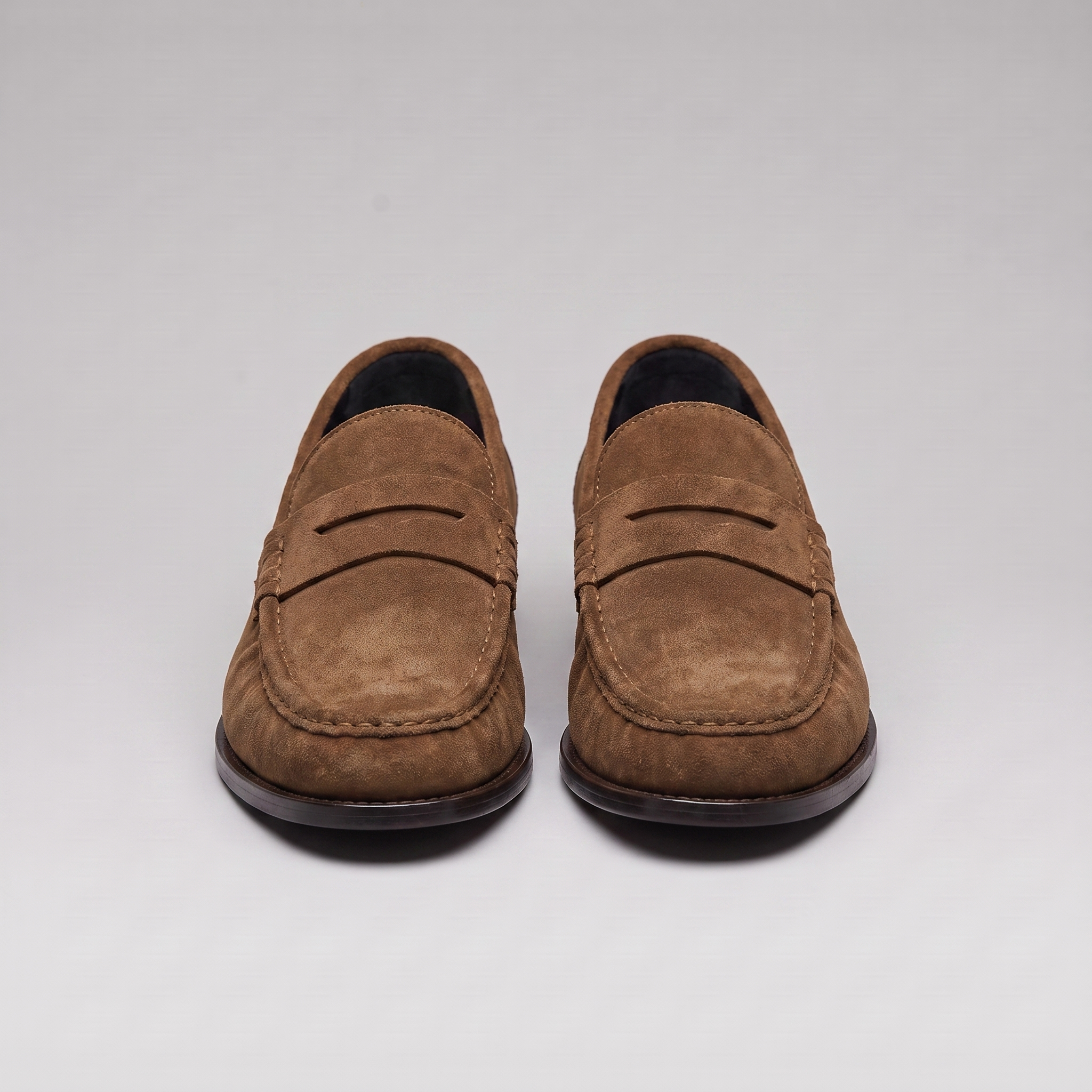 Men's Microfiber Penny Loafers