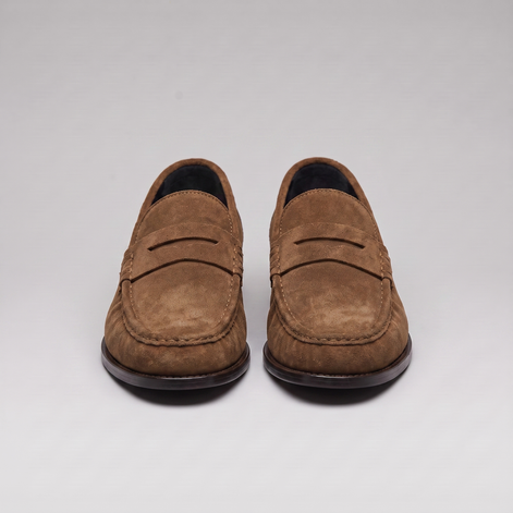 Men's Microfiber Penny Loafers