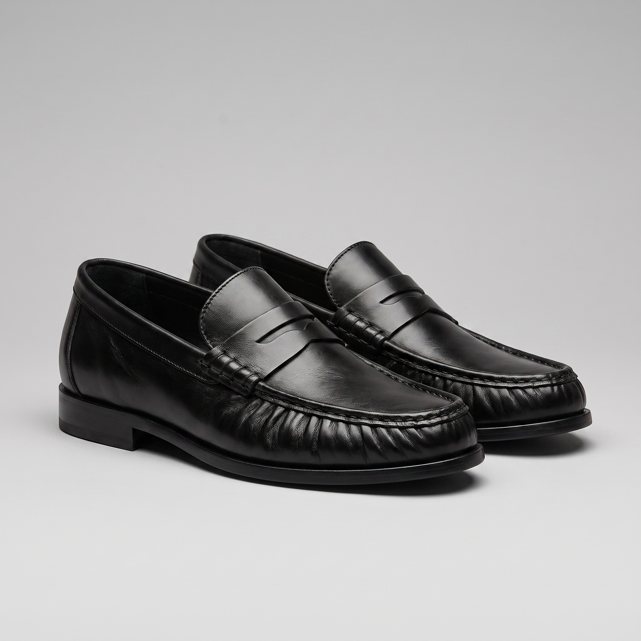 Men's Microfiber Penny Loafers