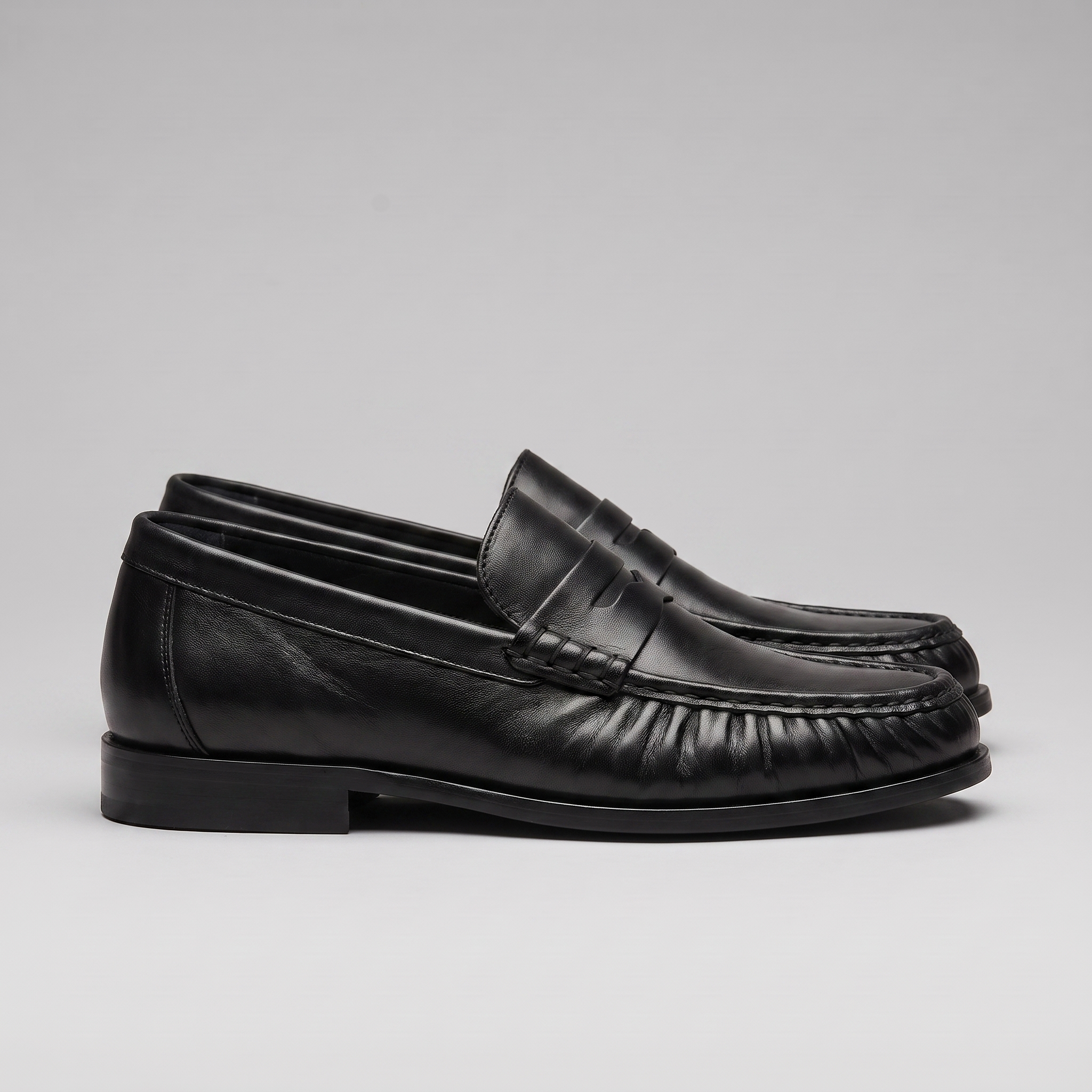 Men's Microfiber Penny Loafers