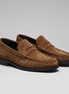 Men's Microfiber Penny Loafers