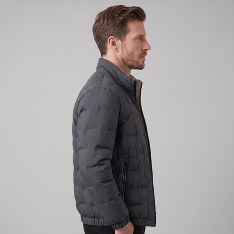 Men's Modern Quilted Jacket
