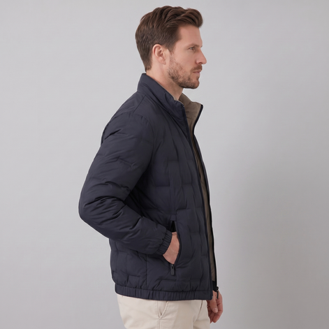 Men's Modern Quilted Jacket
