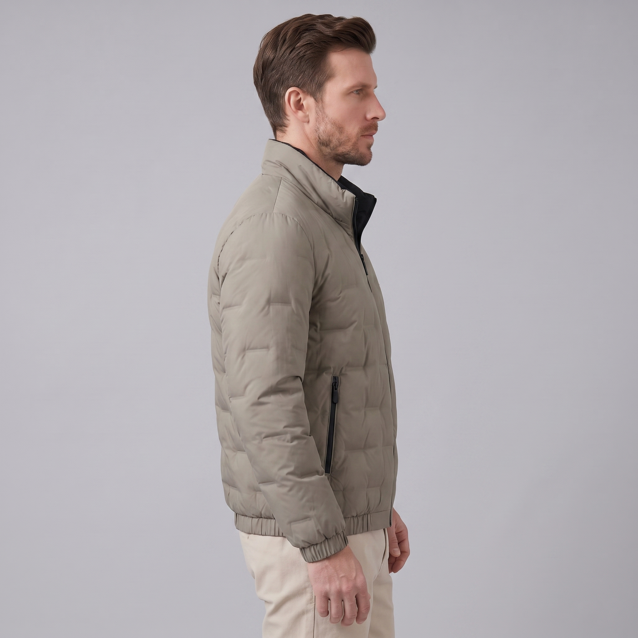 Men's Modern Quilted Jacket