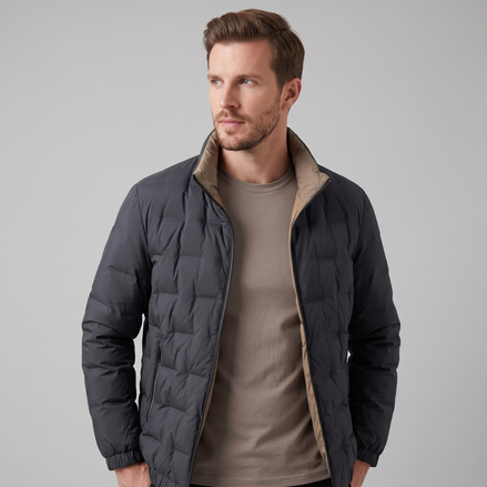 Men's Modern Quilted Jacket
