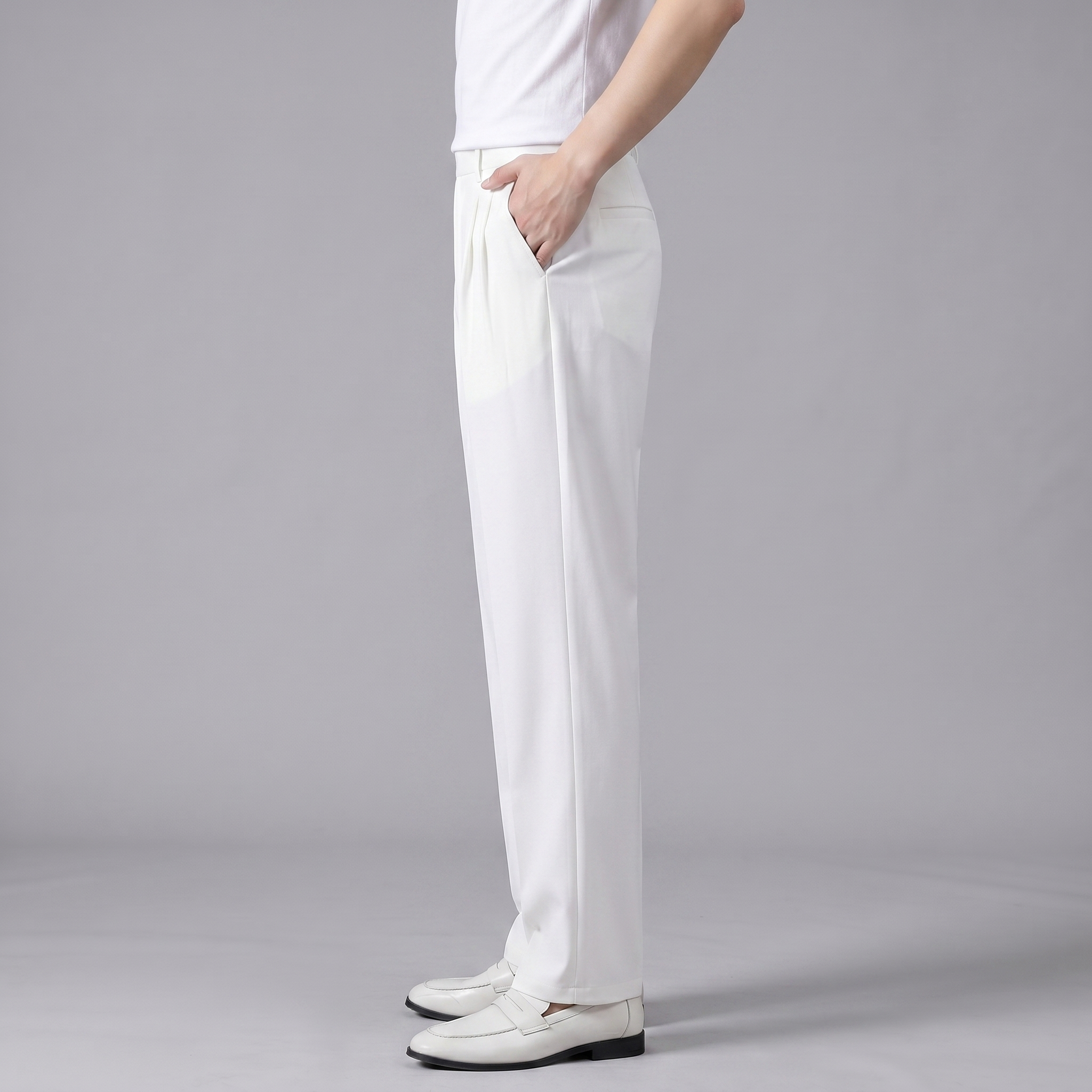 Men's Oversized Relaxed Fit Trousers
