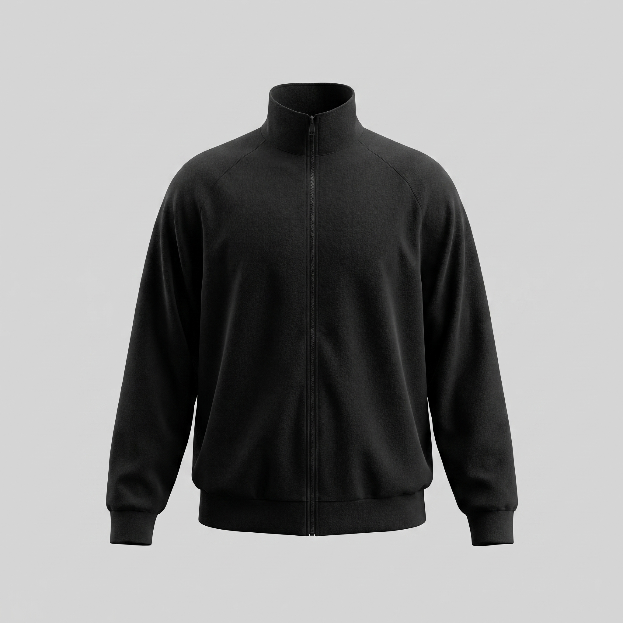 Men's Oversized Full-Zip Track Jacket