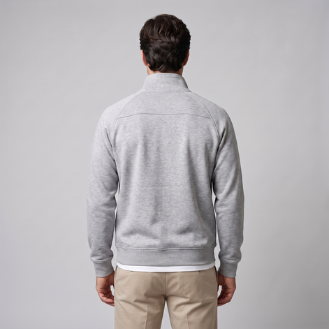 Men's Oversized Full-Zip Track Jacket