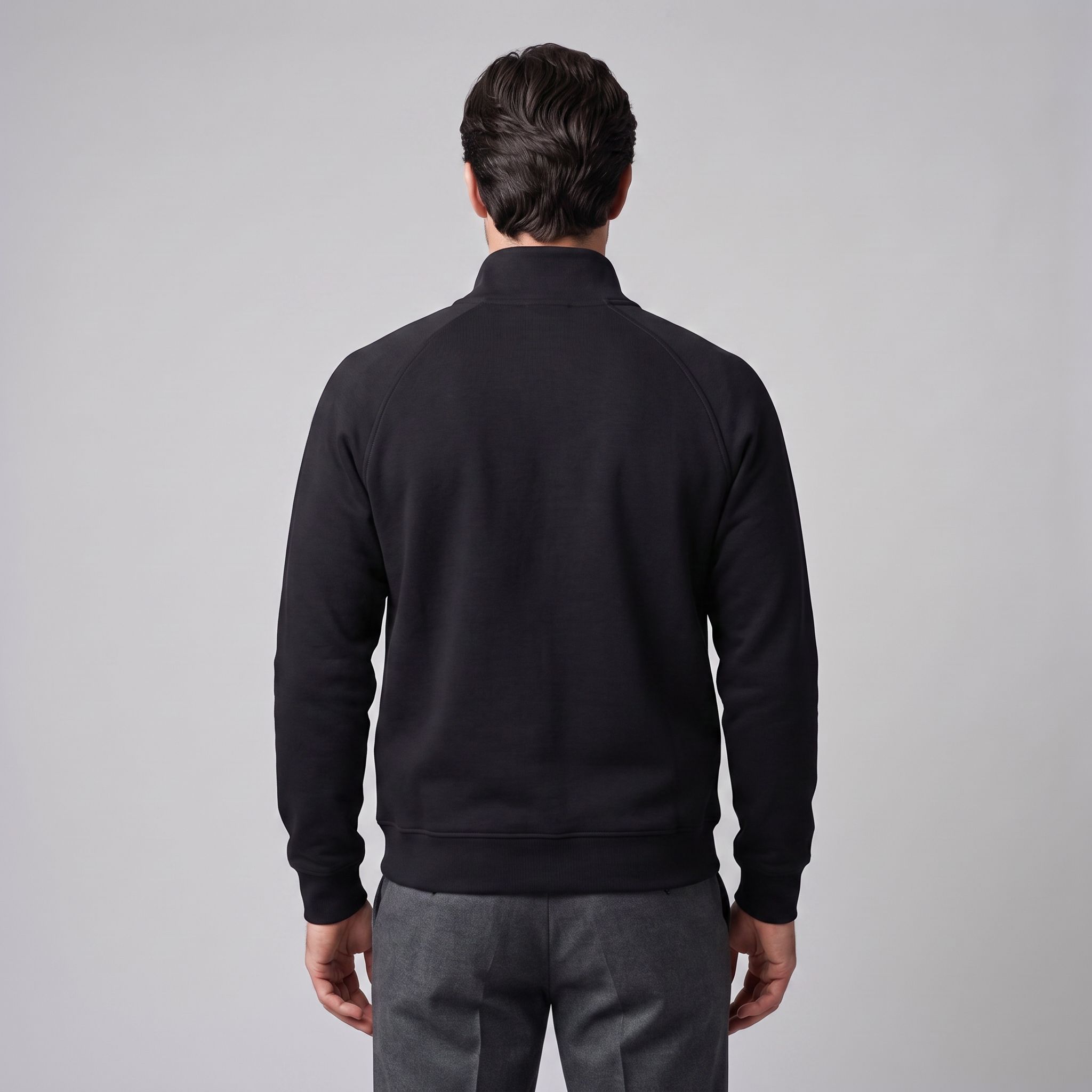 Men's Oversized Full-Zip Track Jacket