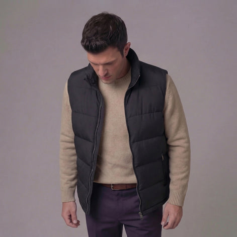 Men's Padded Body Warmer Vest