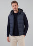 Men's Padded Body Warmer Vest with Hood
