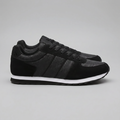 Men's Patterned Low-Top Sneakers