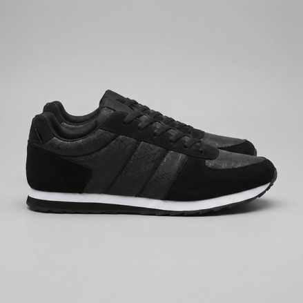 Men's Patterned Low-Top Sneakers
