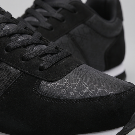 Men's Patterned Low-Top Sneakers