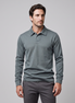Men's Piqué Long Sleeve Polo Shirt