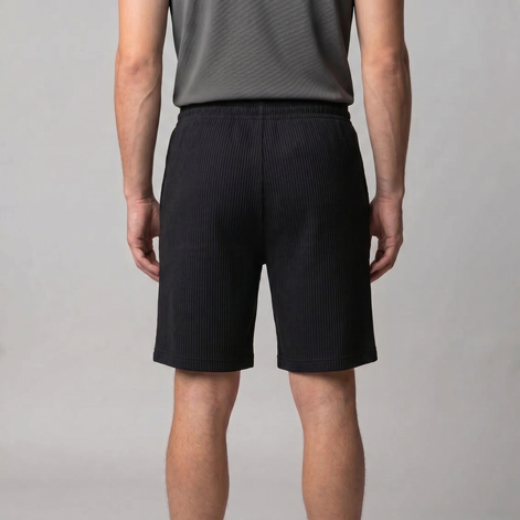 Men's Pleated Relaxed Fit Shorts