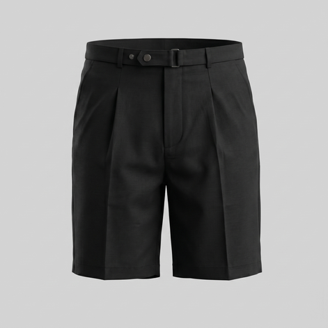 Men's Pleated Tailored Chino Shorts