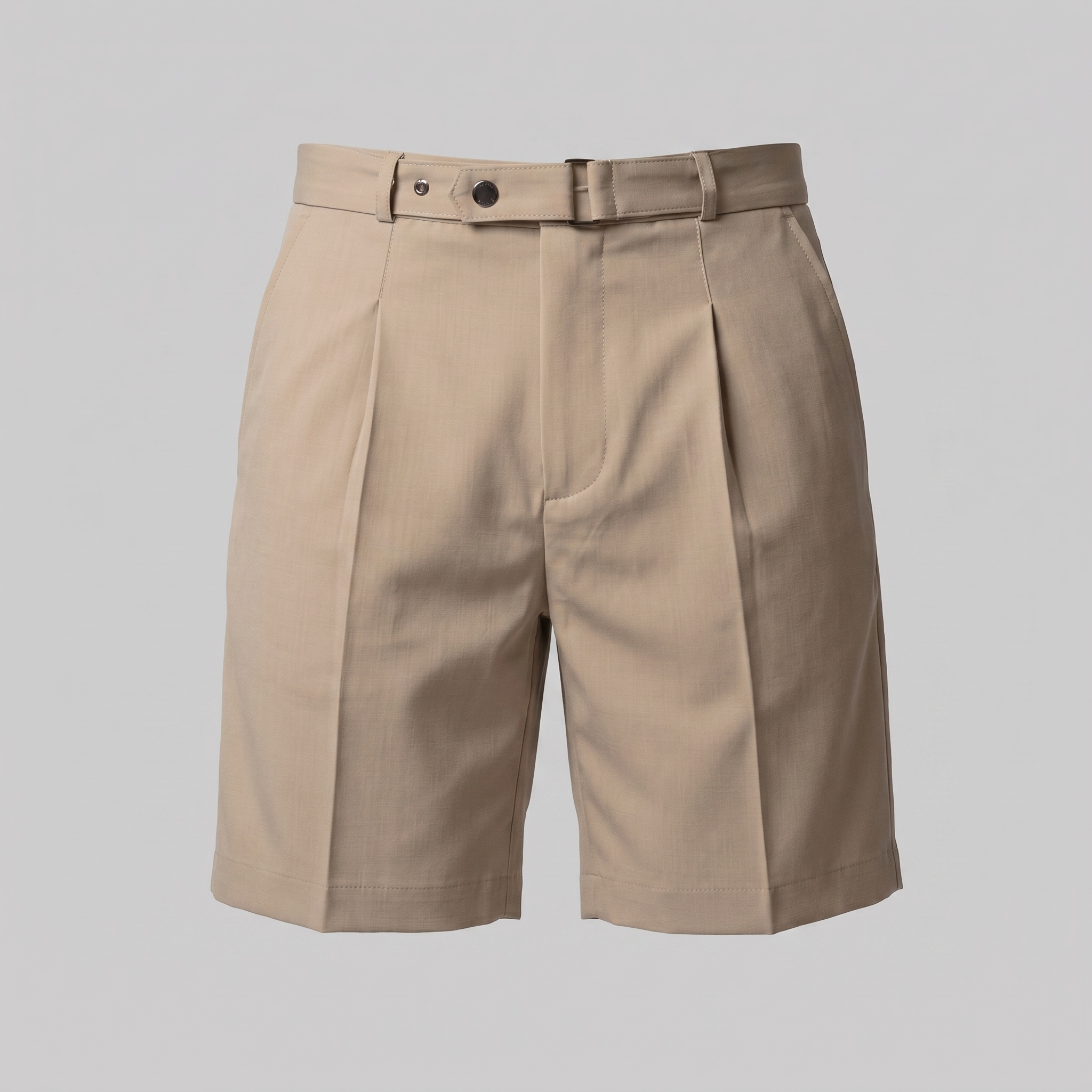 Men's Pleated Tailored Chino Shorts