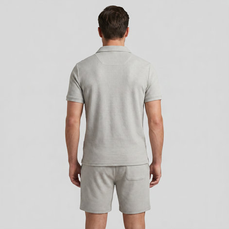 Men's Polo Shirt and Shorts Set BOGO
