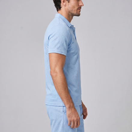 Men's Polo and Shorts Set