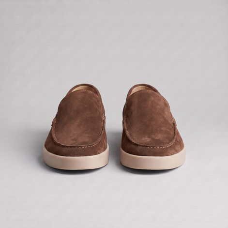 Men's Premium Sheep Suede Slip-On Loafers