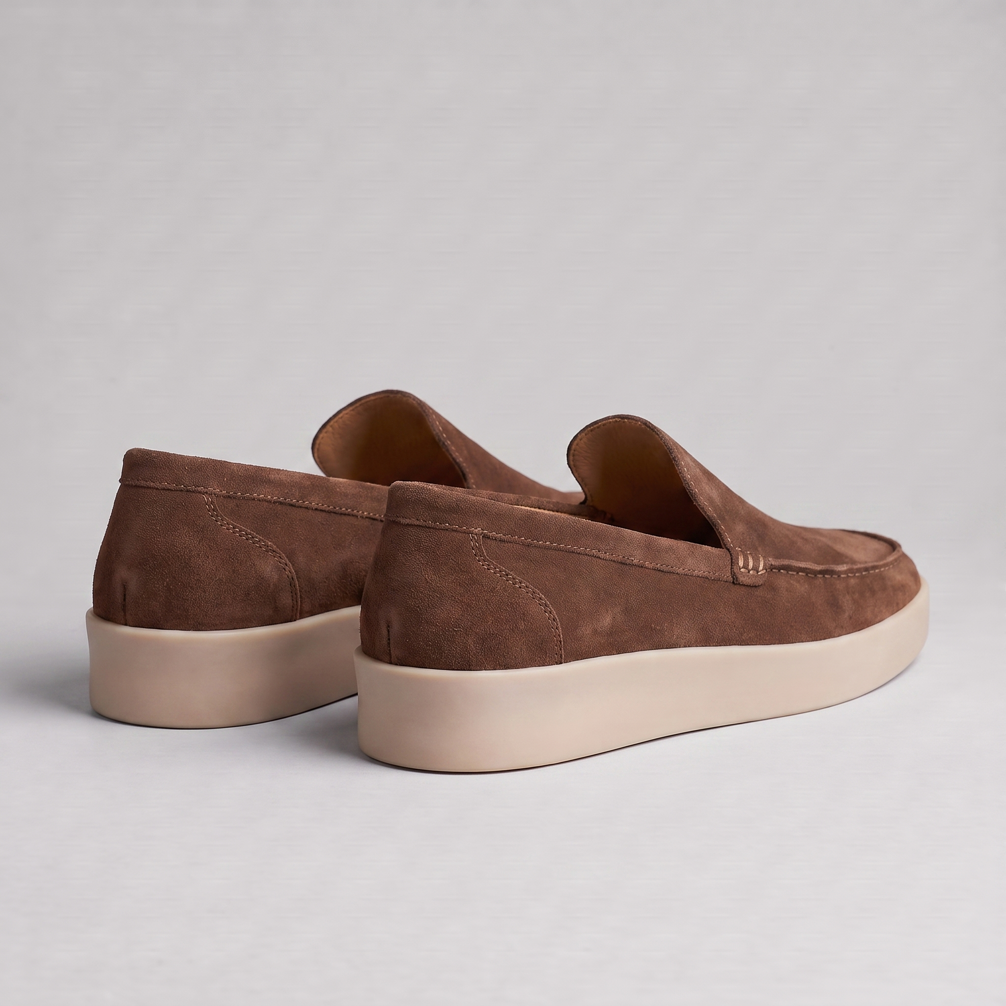 Men's Premium Sheep Suede Slip-On Loafers