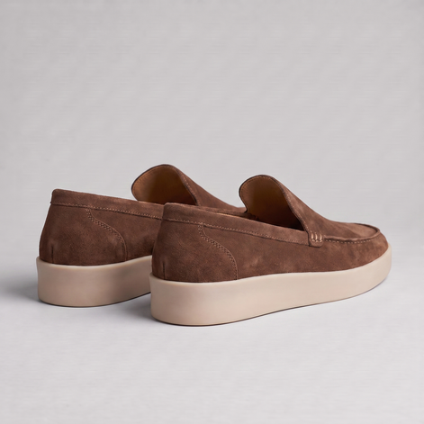 Men's Premium Sheep Suede Slip-On Loafers