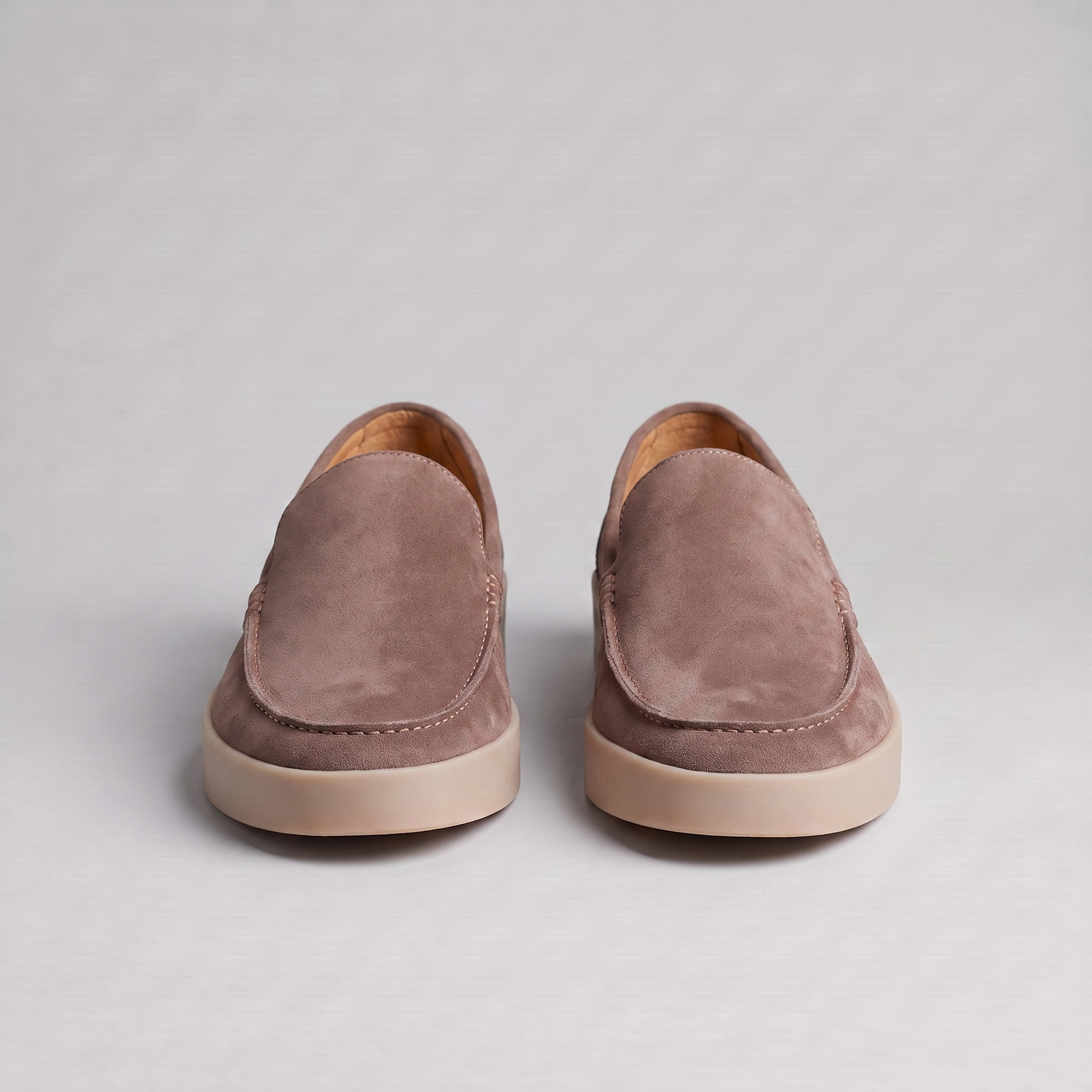 Men's Premium Sheep Suede Slip-On Loafers