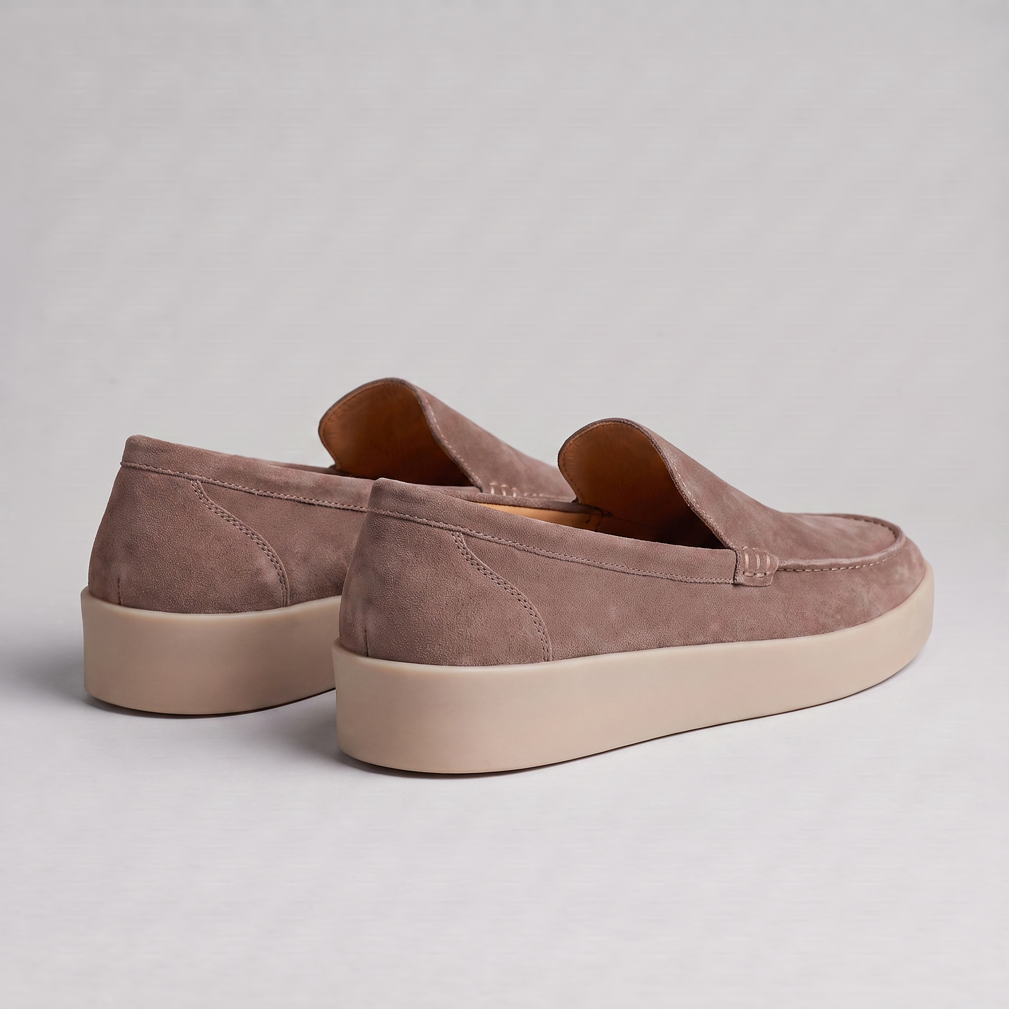 Men's Premium Sheep Suede Slip-On Loafers