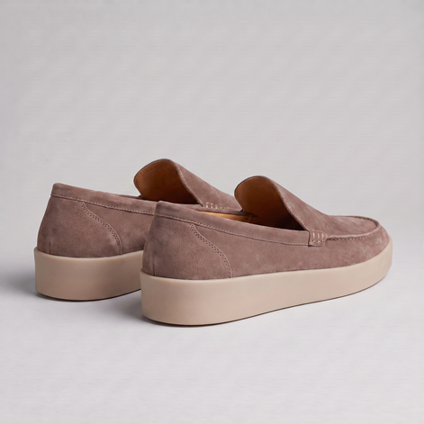 Men's Premium Sheep Suede Slip-On Loafers