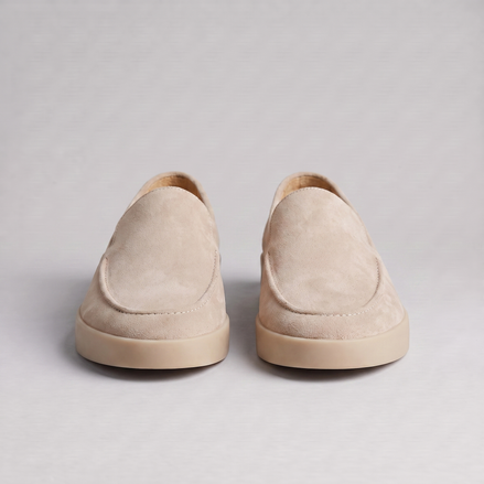 Men's Premium Sheep Suede Slip-On Loafers