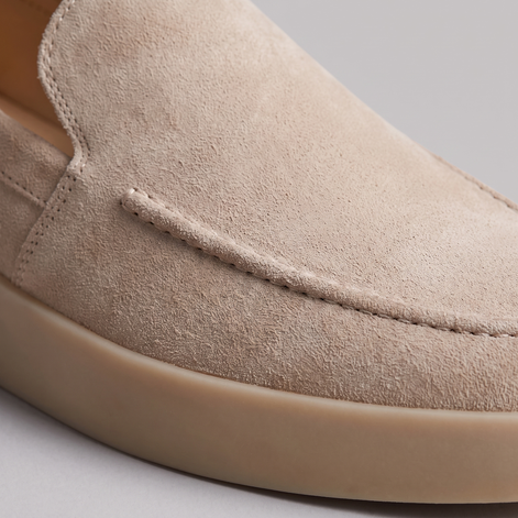 Men's Premium Sheep Suede Slip-On Loafers