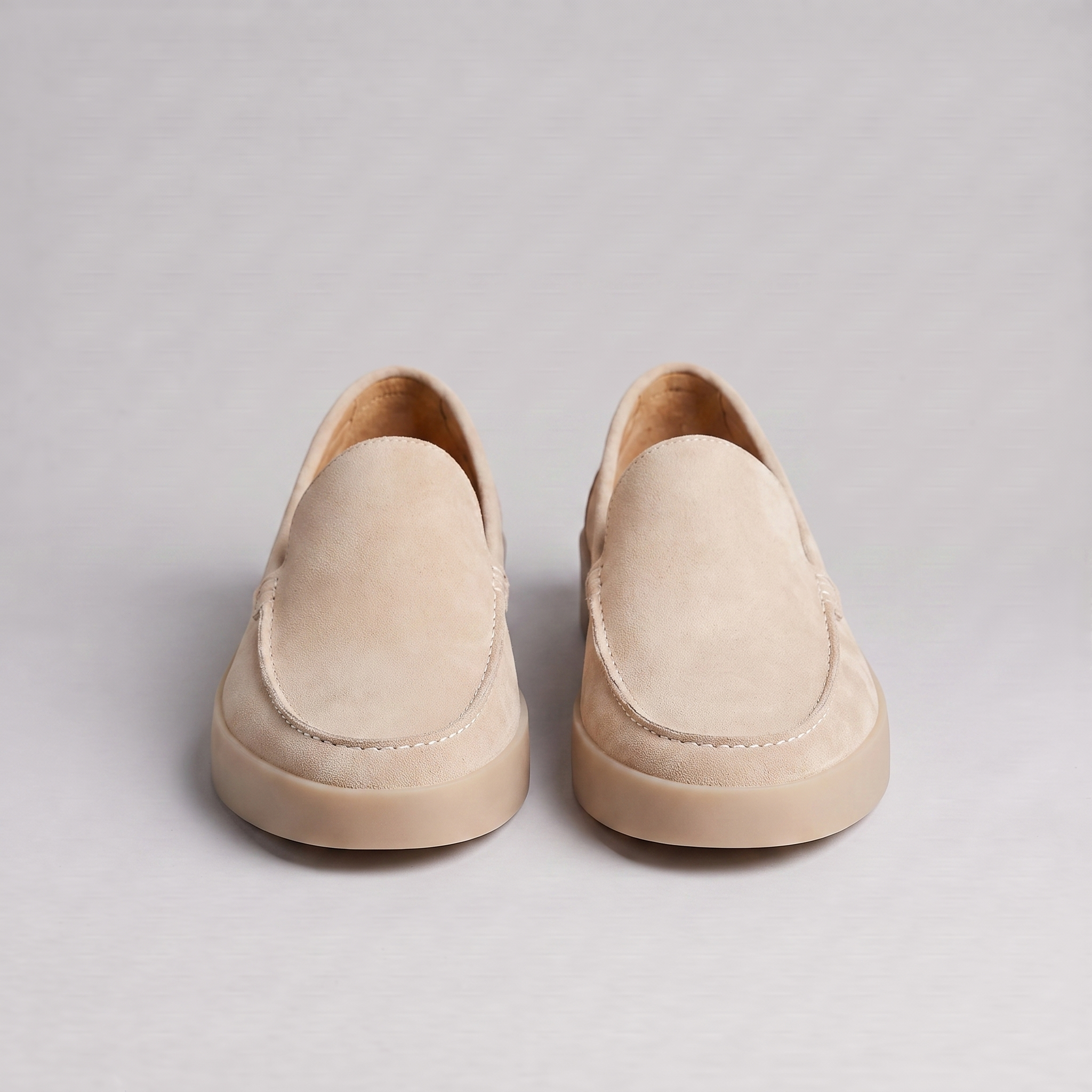 Men's Premium Sheep Suede Slip-On Loafers