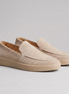 Men's Premium Sheep Suede Slip-On Loafers