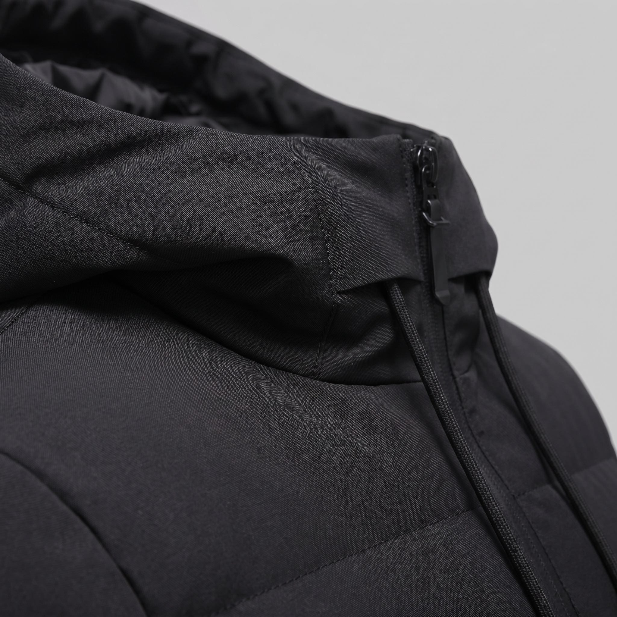 Men's Puffer Winter Jacket with Quilted Insulation