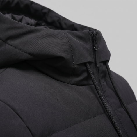 Men's Puffer Winter Jacket with Quilted Insulation