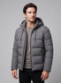 Men's Puffer Winter Jacket with Quilted Insulation