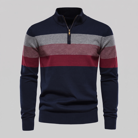 Men's Quarter-Zip Sweater
