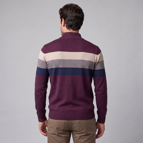 Men's Quarter-Zip Sweater