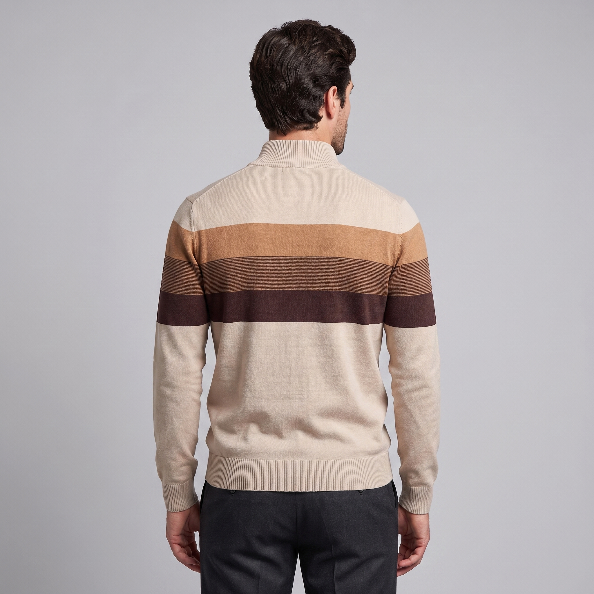 Men's Quarter-Zip Sweater