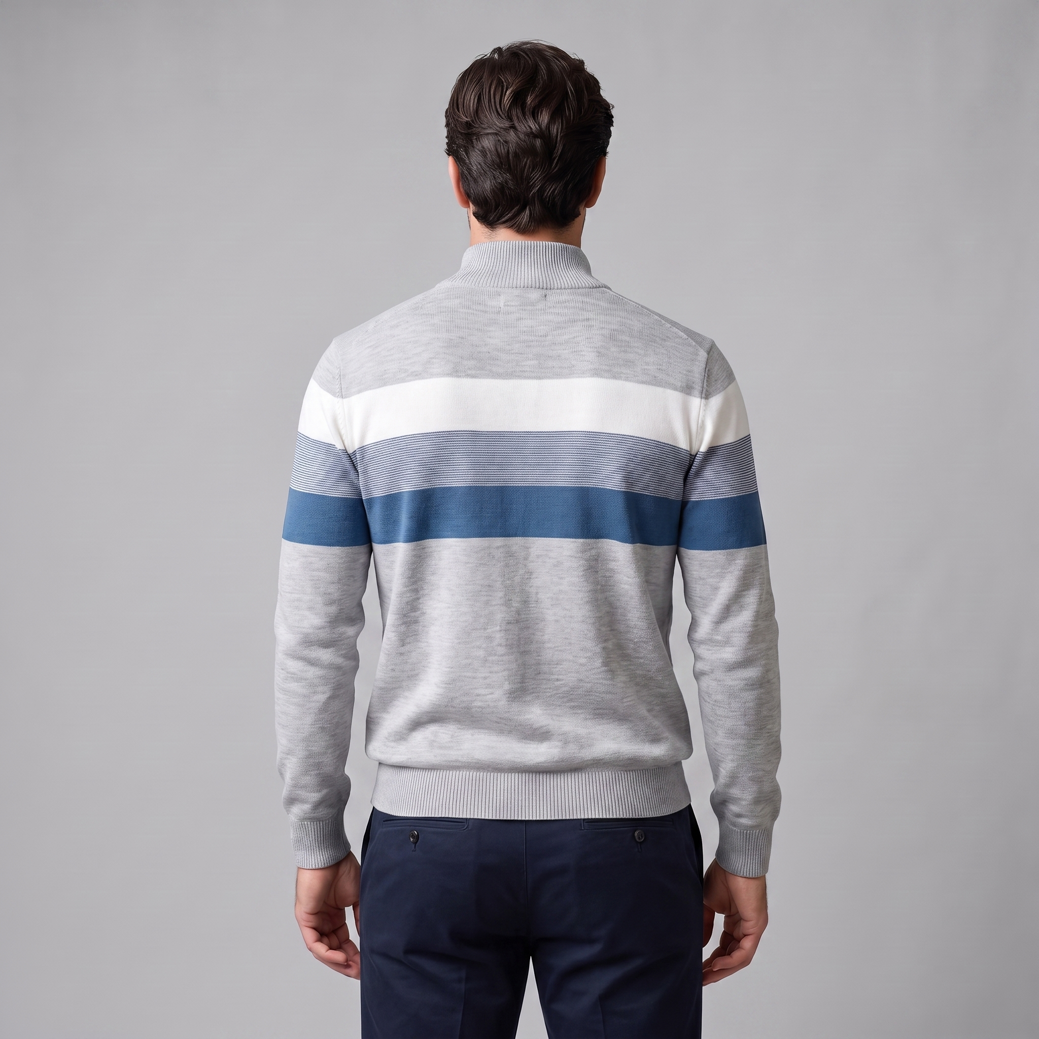 Men's Quarter-Zip Sweater