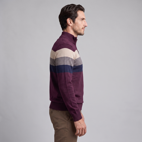 Men's Quarter-Zip Sweater