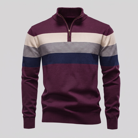 Men's Quarter-Zip Sweater
