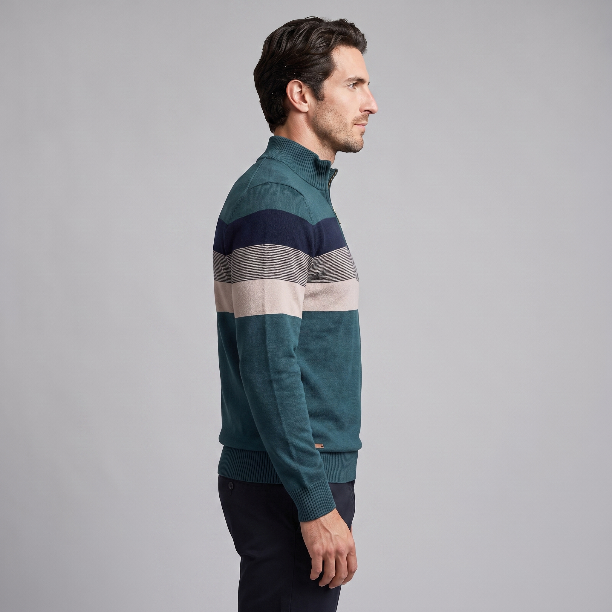 Men's Quarter-Zip Sweater